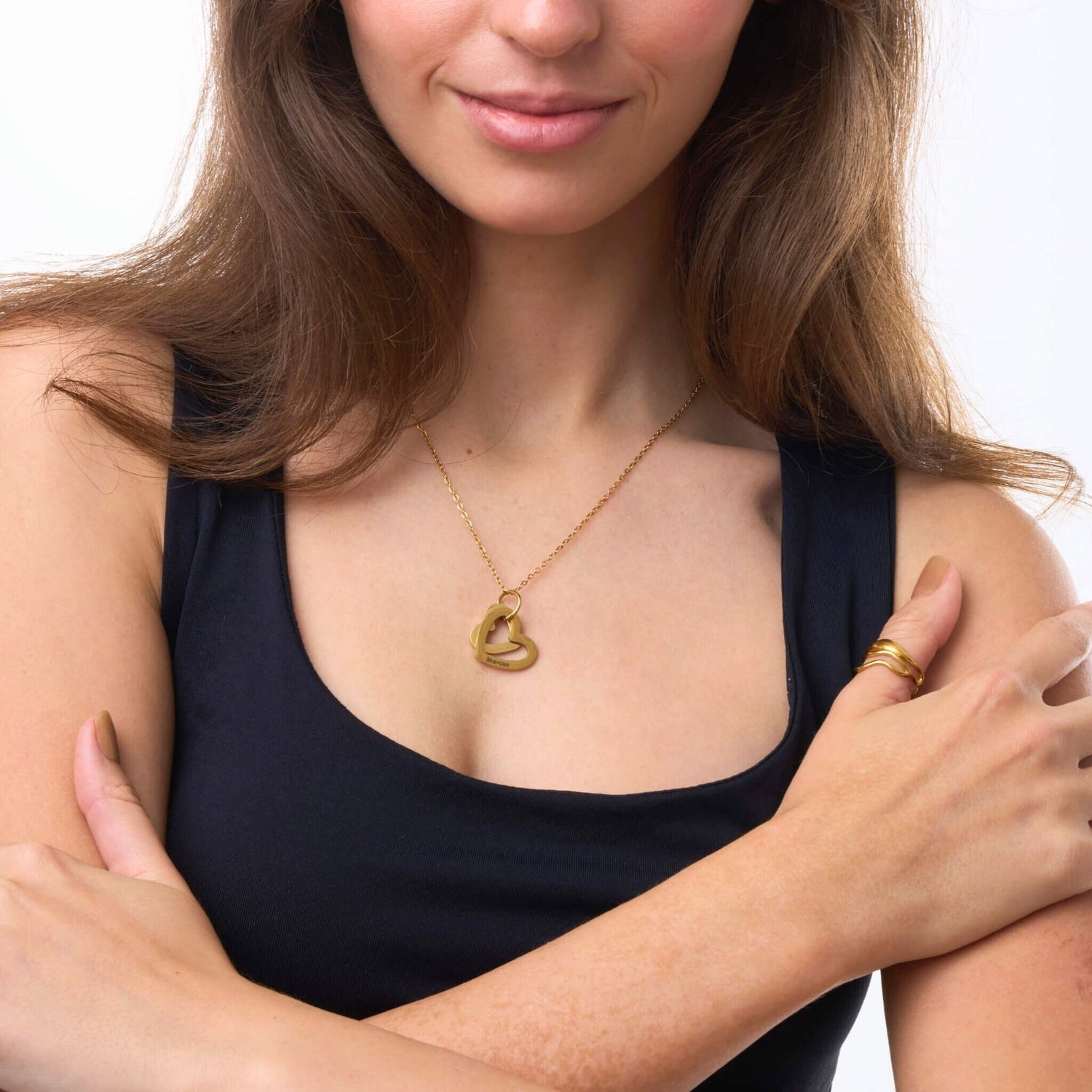 Collier Cœurs Personnalisé