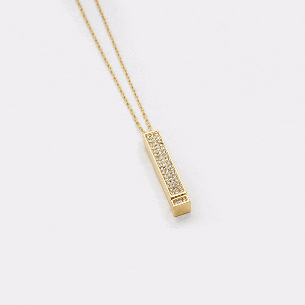 Collier personnalisable à l'intérieur
